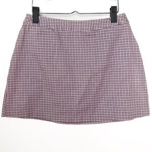 Vintage Express Plaid Mini Skirt 90s Y2K Aesthetic